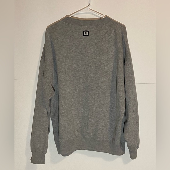 Retro Wilson’s Grey Crewneck - Picture 2 of 2